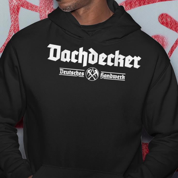 Dachdecker Zunftzeichen Deutsches Handwerk S Hoodie Lustige Geschenke