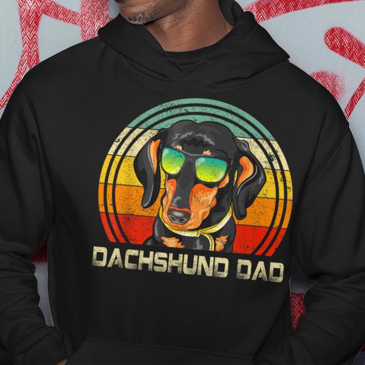 Dachshund Dad Dachshund Papa Lusitg Dachshund Hoodie Lustige Geschenke