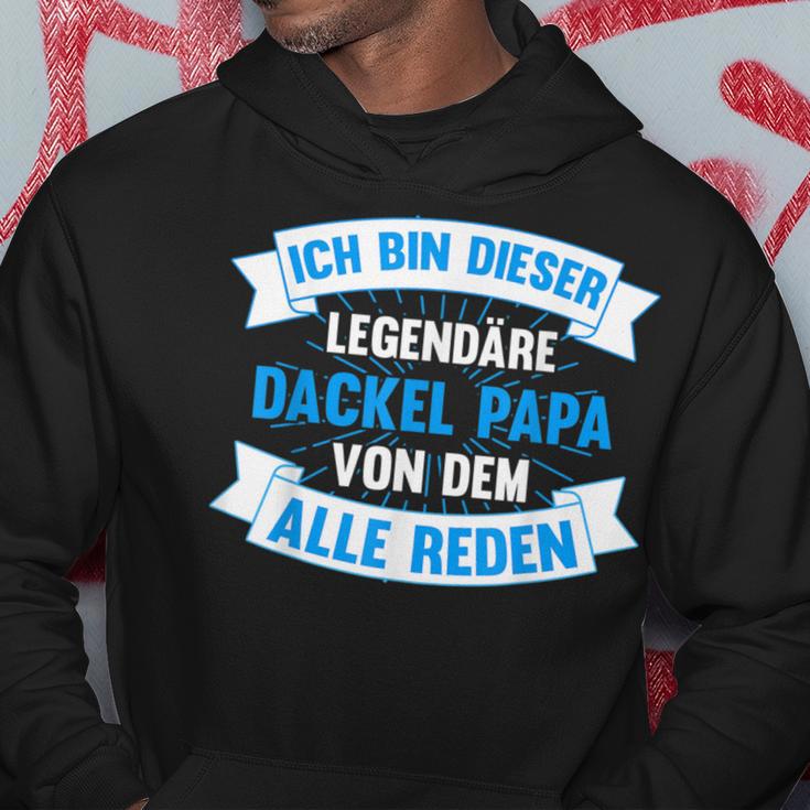 Dachshund Dad Dachshund Papa Teckel Kapuzenpullover Lustige Geschenke