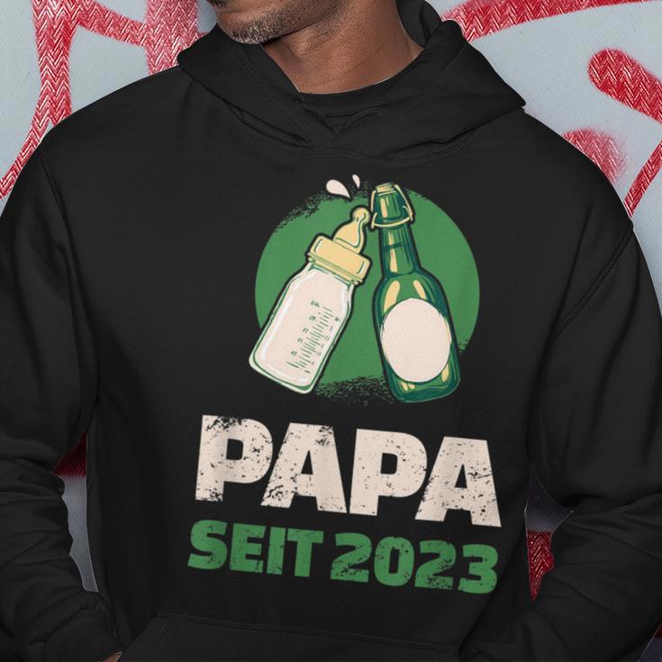 Dad Since 2023 Werdender Papa Bier Milk Kapuzenpullover Lustige Geschenke