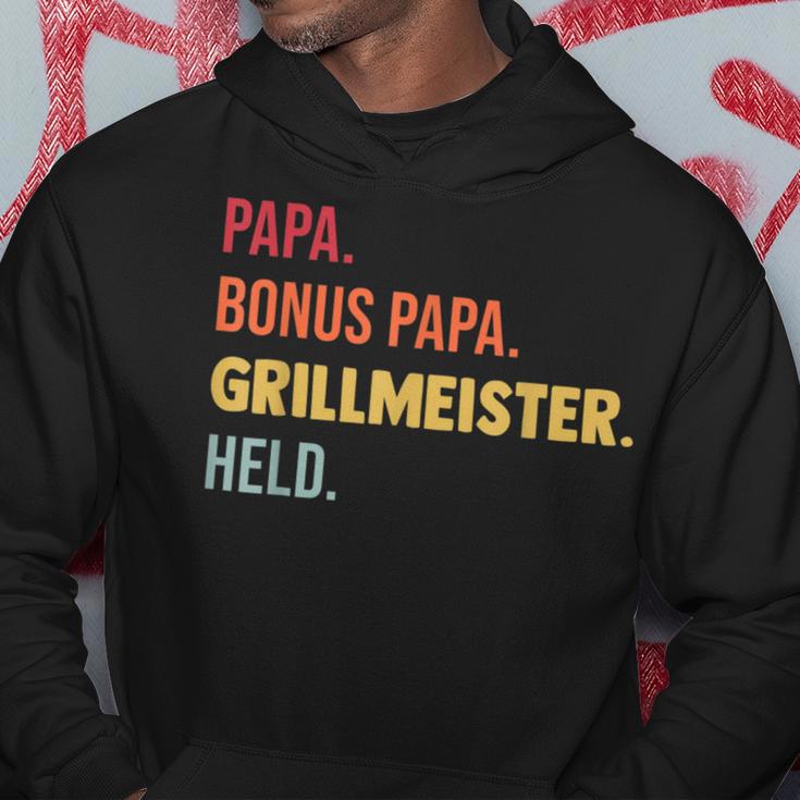 Dad Bonus Papa Grillmeister Bonus Papa Griller S Kapuzenpullover Lustige Geschenke