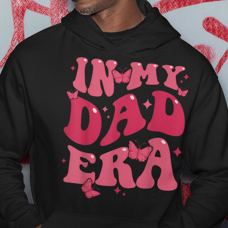In My Dad Era Baby Announcement For Daddy Father's Day Hoodie Personalized Gifts