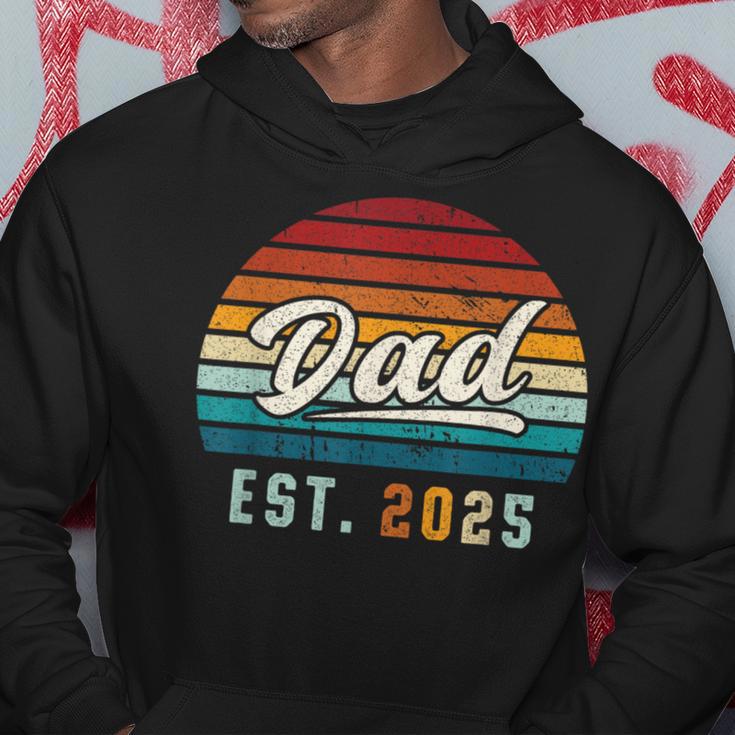 Dad Est 2025 Ersteratertag Frischgebackener Papa Kapuzenpullover Lustige Geschenke