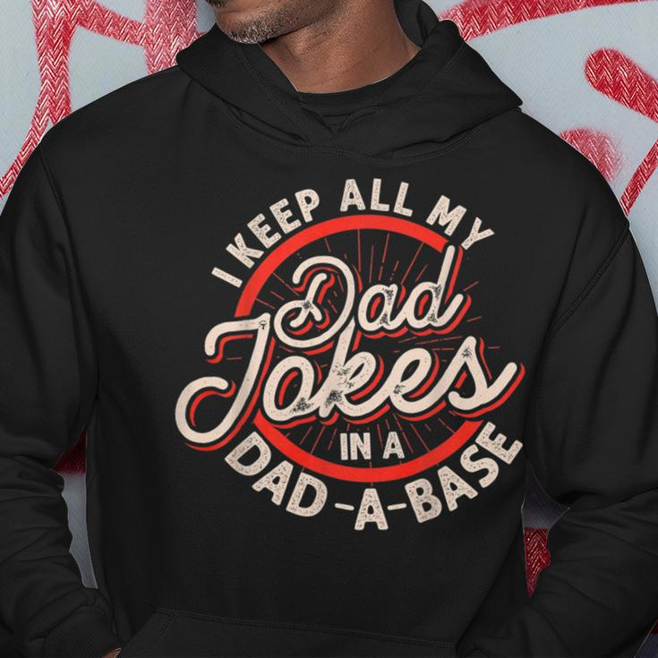 Dad Jokes Programmer Dad Nerdy Father Database Geeky Hoodie Unique Gifts