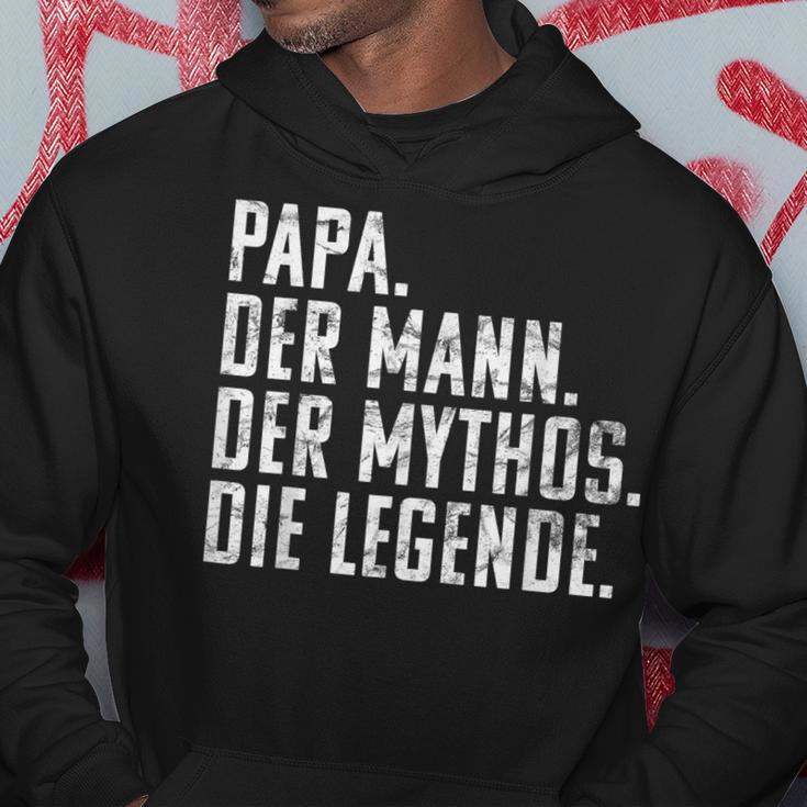 Dad Man Mythos Die Legend Father's Day Birthday Kapuzenpullover Lustige Geschenke