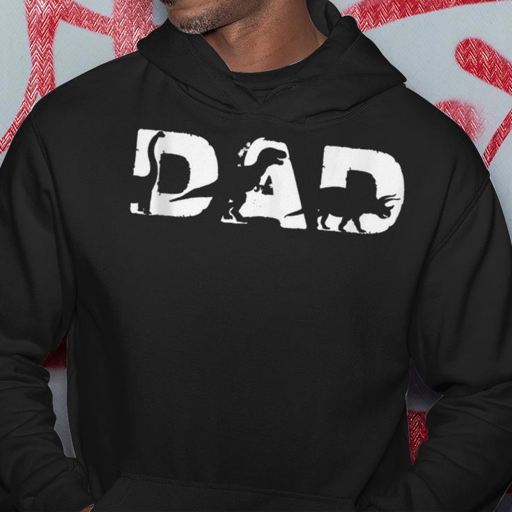 Dad A SaurusRex Herren Dinosaurieratertag Papa Dinosaurier Kapuzenpullover Lustige Geschenke