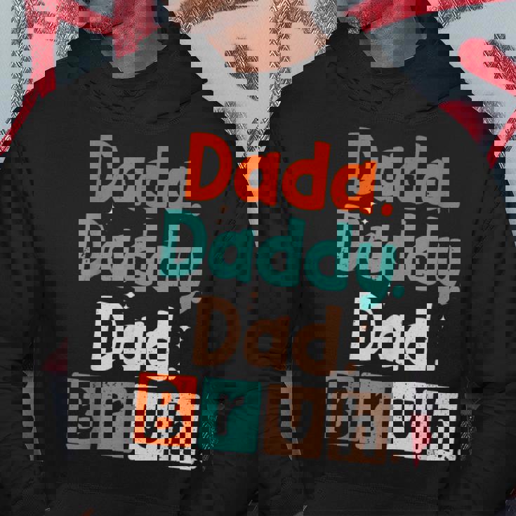 Dada Daddy Dad Bruh Dad Father's Day Men's Hoodie Funny Gifts