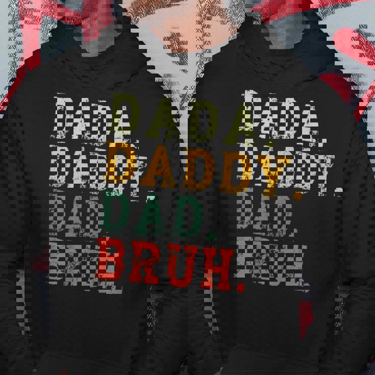 Dada Daddy Dad Bruh Husband Dad Father's Day Hoodie Funny Gifts