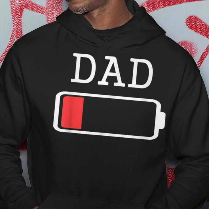Daddy Low Battery Empty Matching Father Hoodie Unique Gifts