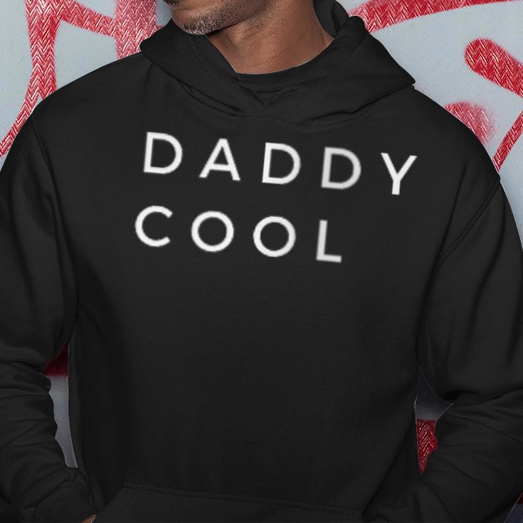 Damen Daddy Cool Weiss Weiß Weisater Papa Mit-Ausschnitt Kapuzenpullover Lustige Geschenke