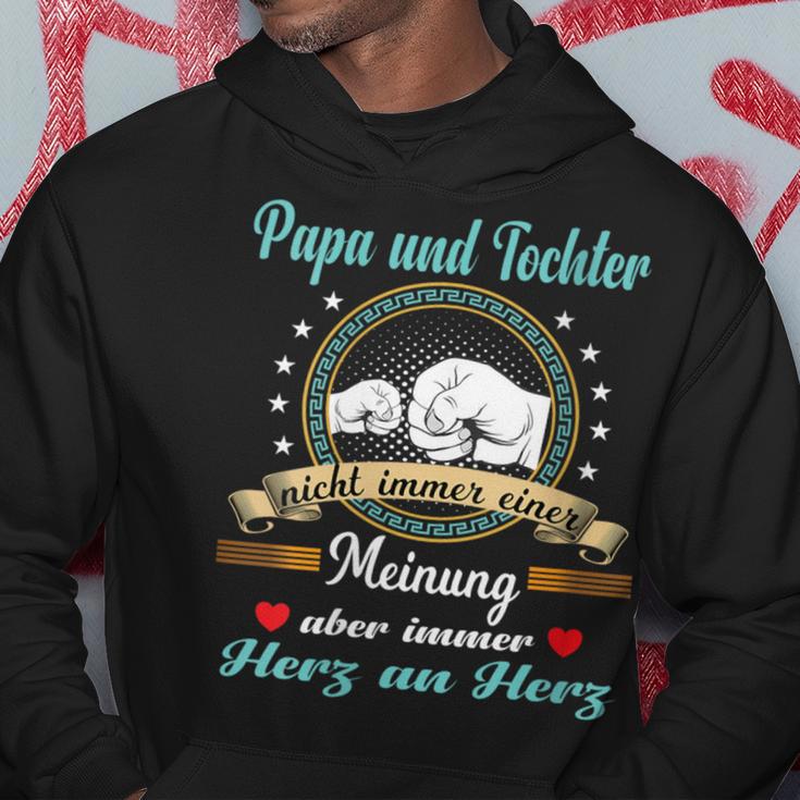 Damenatertag Papa Und Tochter Partnerlook Besterater Mit-Ausschnitt Kapuzenpullover Lustige Geschenke