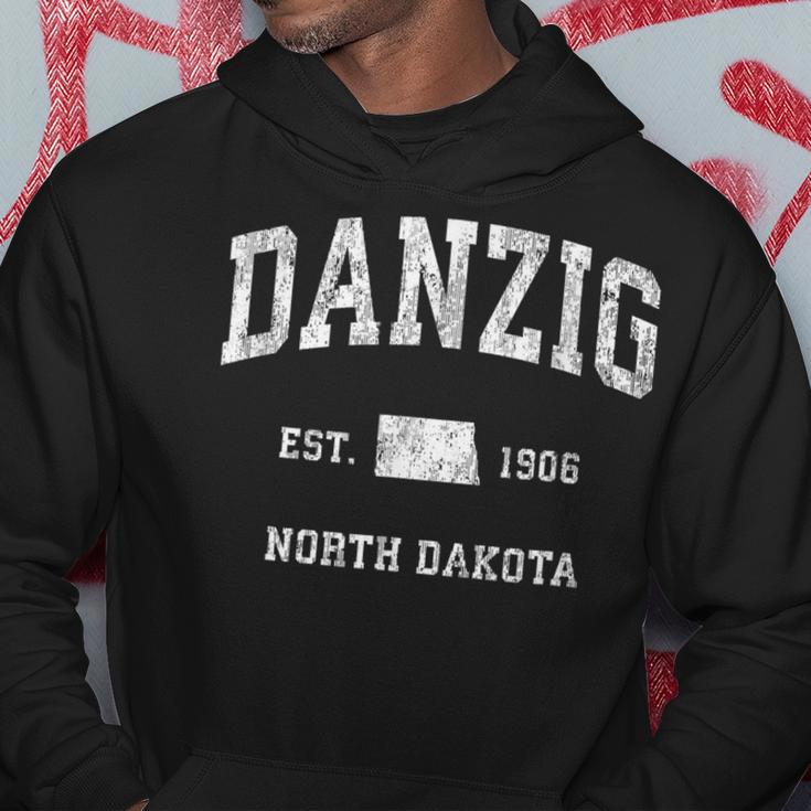 Danzig North Dakota Nd Vintage Athletic Sports Hoodie Unique Gifts