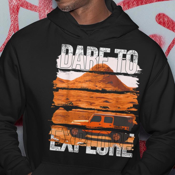 Dare To Explore Desert Hoodie Unique Gifts