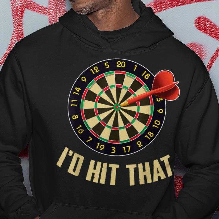 Dart For Teams Sports I'd Hit That Hoodie Unique Gifts
