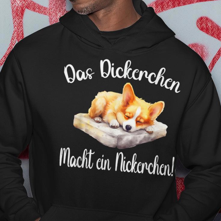 Das Dickerchen Macht Ein Nap Corgi Pyjamas Dog Hoodie Lustige Geschenke