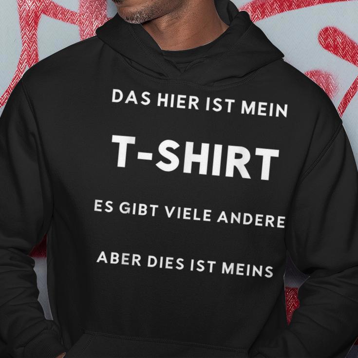 Das Hier Ist MeinEs Gibtiele Andere Aber Dies Ist Meins Hoodie Lustige Geschenke