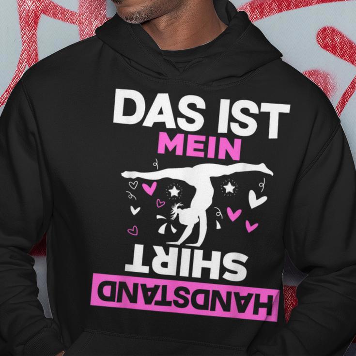 Das Ist Mein Handstand Gymnast Hoodie Lustige Geschenke