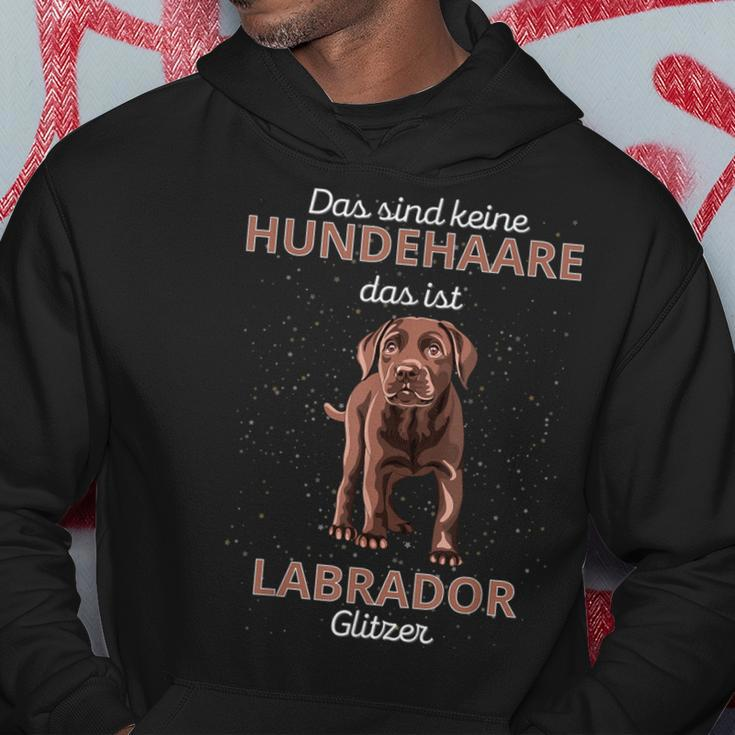Das Sind Keine Hundehaare Das Ist Labrador Glitter Hoodie Lustige Geschenke