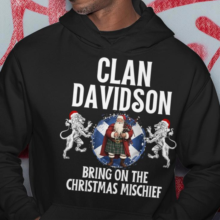 Davidson Clan Christmas Scottish Family Name Party Hoodie Funny Gifts