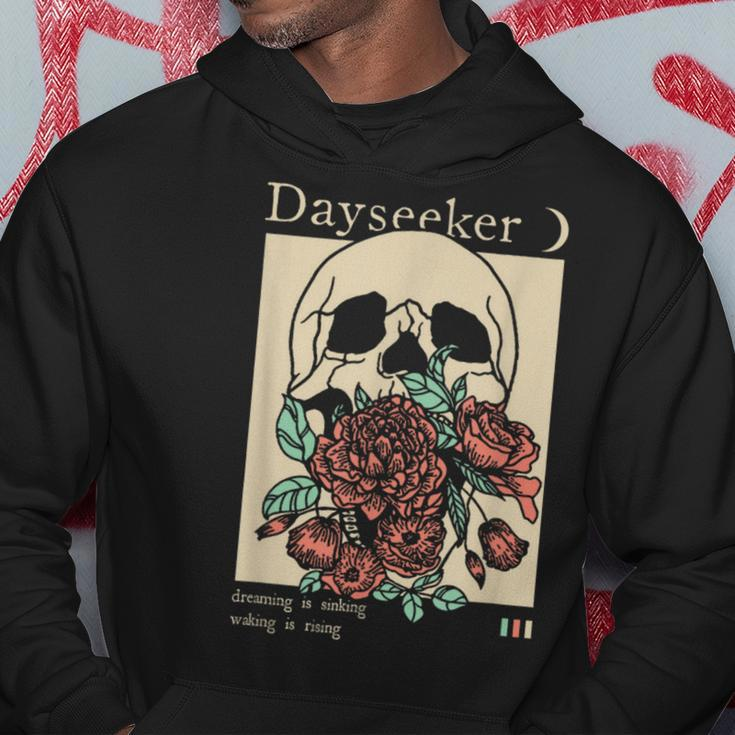 Dayseeker Skull Dearming Is Sinking Waking Is Rising Hoodie Unique Gifts