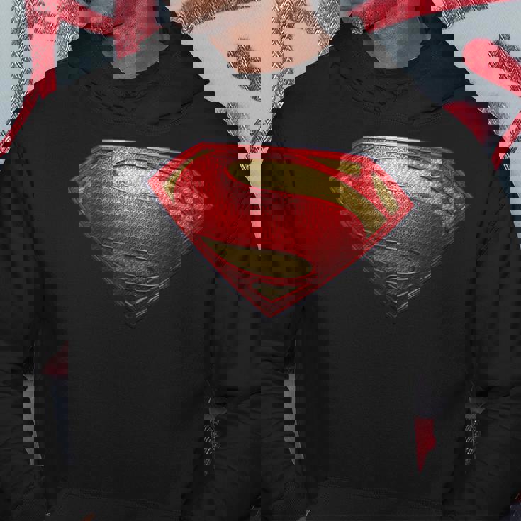 Dc Man Of Sl Logo Texturedd Hoodie Personalized Gifts