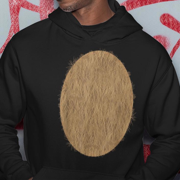 Deer Bear Fuzzy Hairy Belly Costume Hoodie Unique Gifts