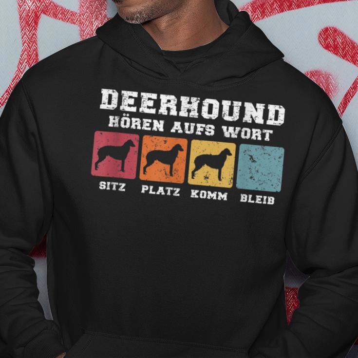 Deerhound Hören Aufs Wort Hoodie Lustige Geschenke