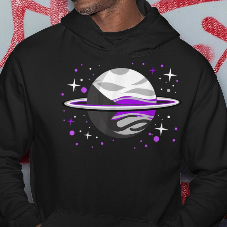 Demisexual Outer Space Planet Demisexual Pride Hoodie Unique Gifts