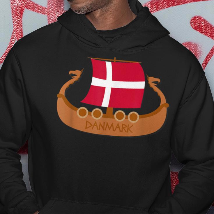 Denmark Flag Danish Pride Danmarkiking History Nordic Kapuzenpullover Lustige Geschenke