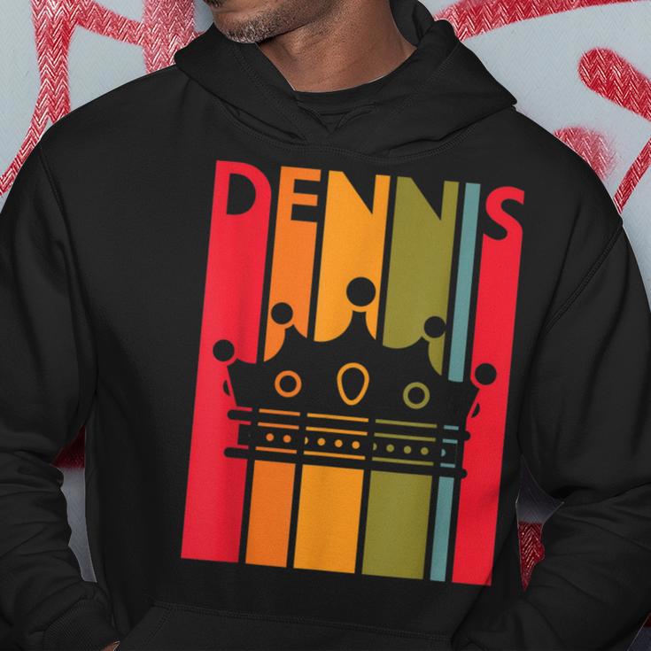 Dennis Idea For Boys First Name Vintage Dennis Hoodie Unique Gifts