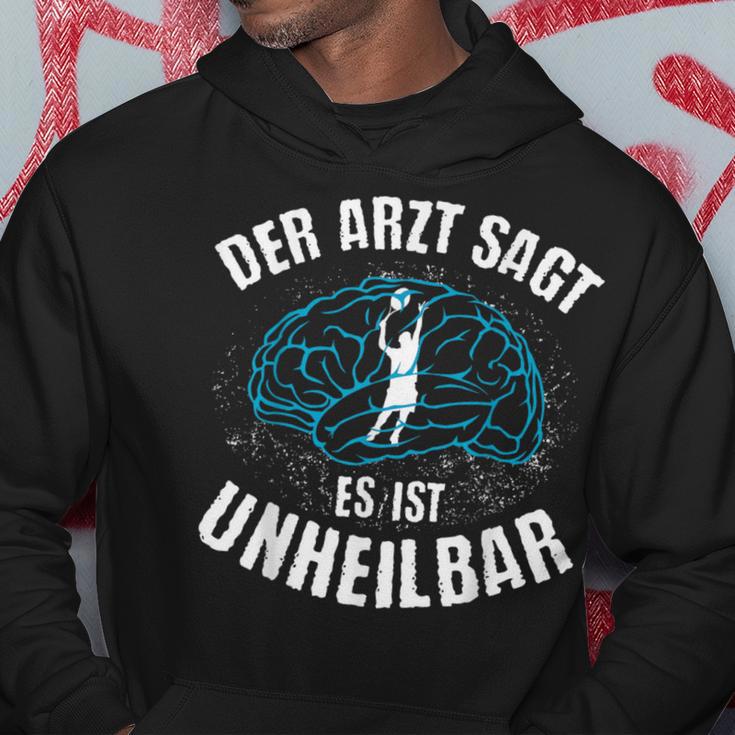 Der Arzt Sagt Es Ist Unheilbar Tennis Hoodie Lustige Geschenke