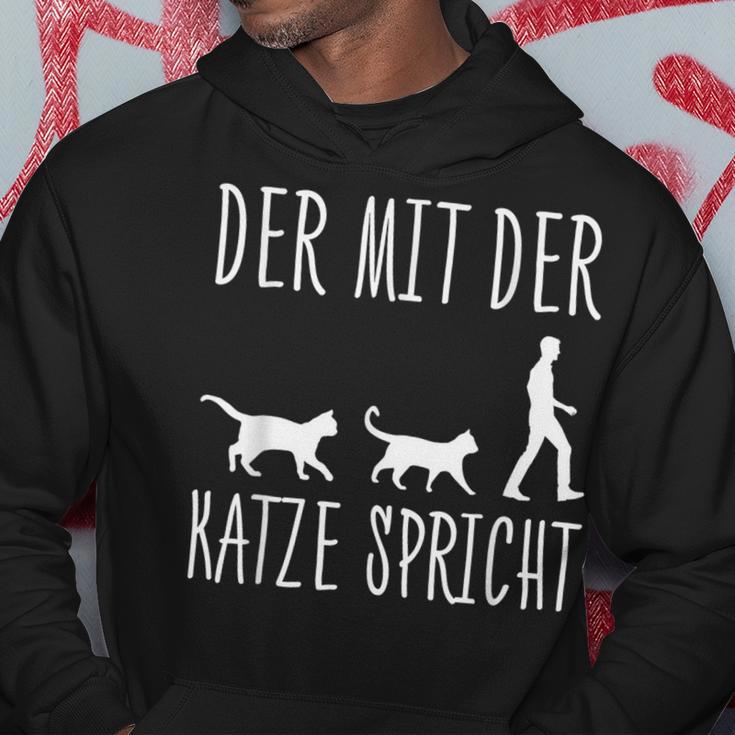 Der Mit Der Katze Speaks Katzenpapa The Mit Cat Hoodie Lustige Geschenke