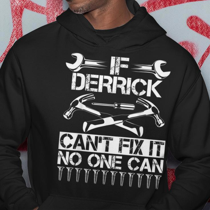 Derrick Fix It Birthday Personalized Name Dad Hoodie Unique Gifts
