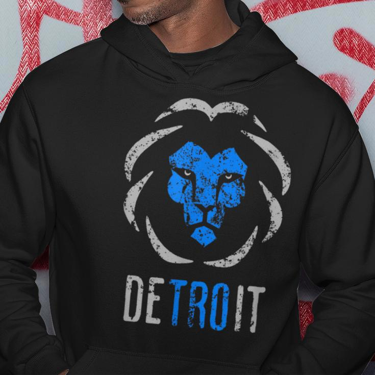 Detroit 313 Lion Hoodie Lustige Geschenke