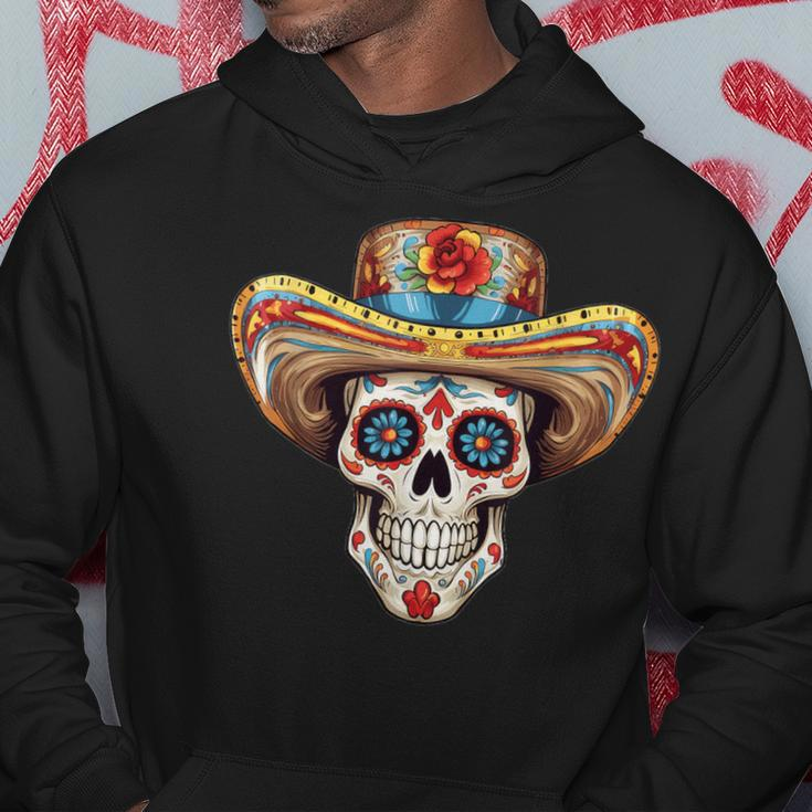 Dia De Los Muertos Carnival Mexican Head Sugar Skull Hoodie Lustige Geschenke