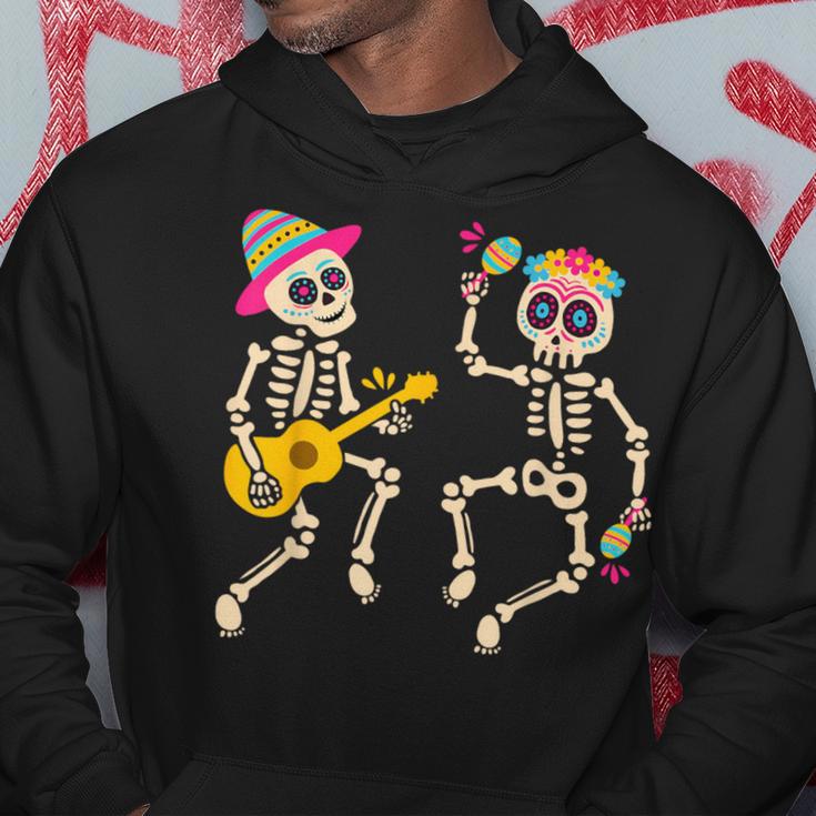 Dia De Los Muertos Skeleton Dancing Skull Day Of The Dead Hoodie Unique Gifts