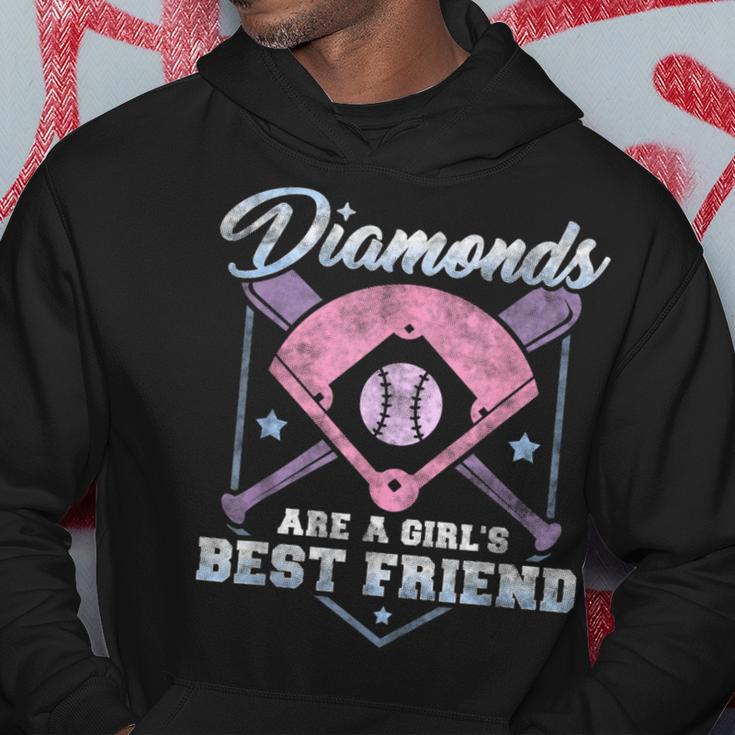 Diamonds Are A Girls's Best Friend BaseballHoodie Unique Gifts