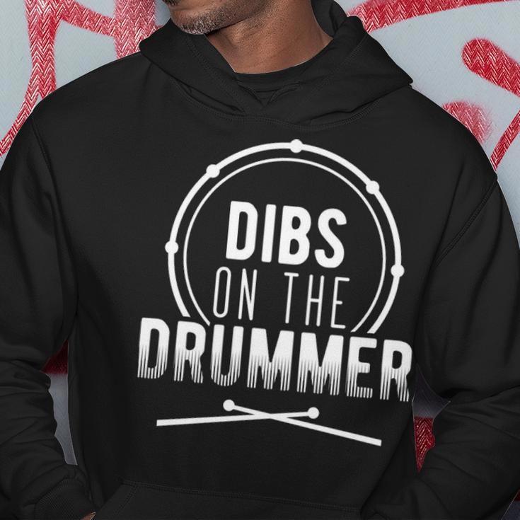 Dibs The Drummer For Drummers Hoodie Unique Gifts