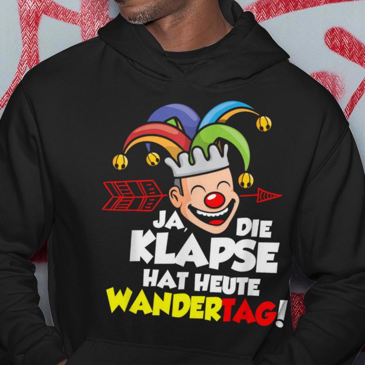 Die Klapse Hat Wandertag Hoodie Lustige Geschenke