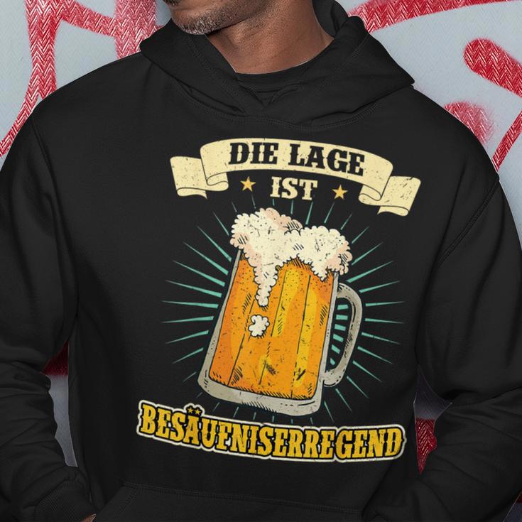 Die Lage Ist Besaffniserregen Hoodie Lustige Geschenke