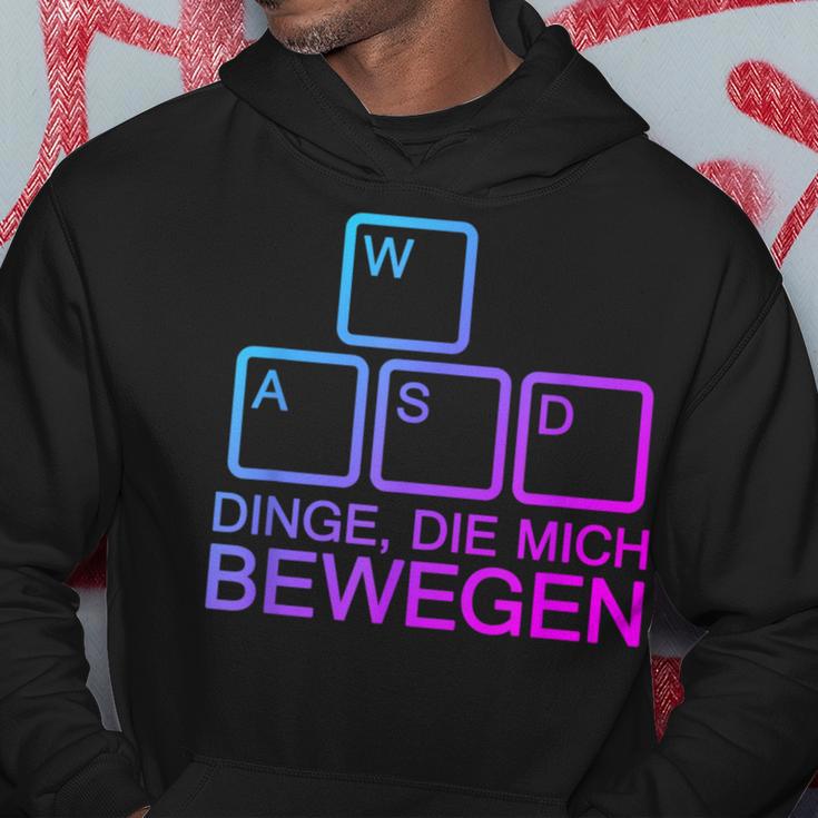 Dinge Die Mich Bewegen Wasd Pc Gamer Wasd Hoodie Lustige Geschenke