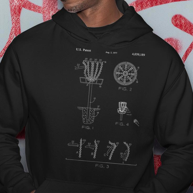 Disc Golf Basket Target Patent Frolf Hoodie Unique Gifts