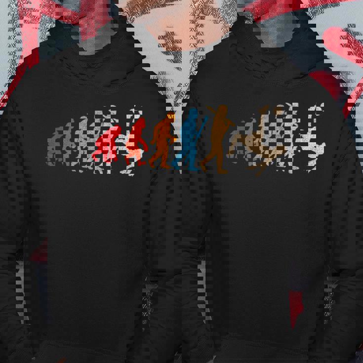 Divertida Evolución Retro Del Fútbol Soccer Evolution Football Sudadera Regalos divertidos