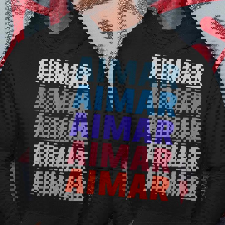 Divertido Regalo Nombre Aimar Personalizado Primer Nombre Sudadera Regalos divertidos