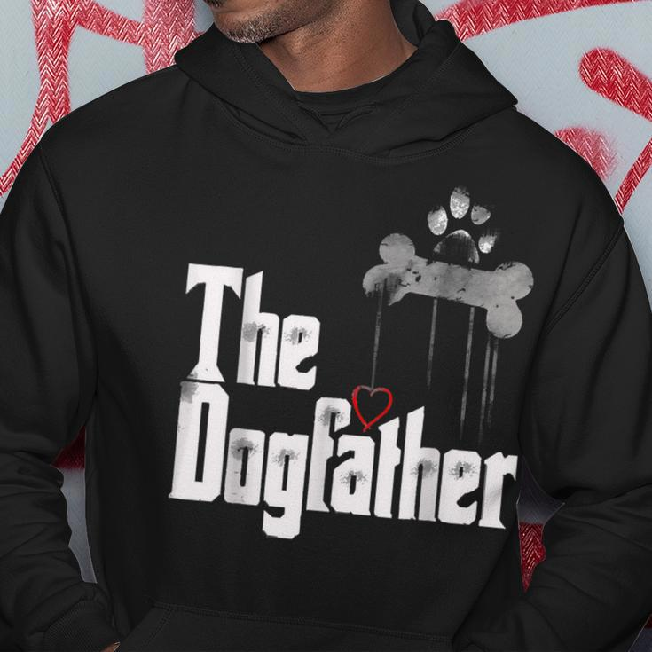 The Dogfather Dad Dog Father's Day Hoodie Unique Gifts