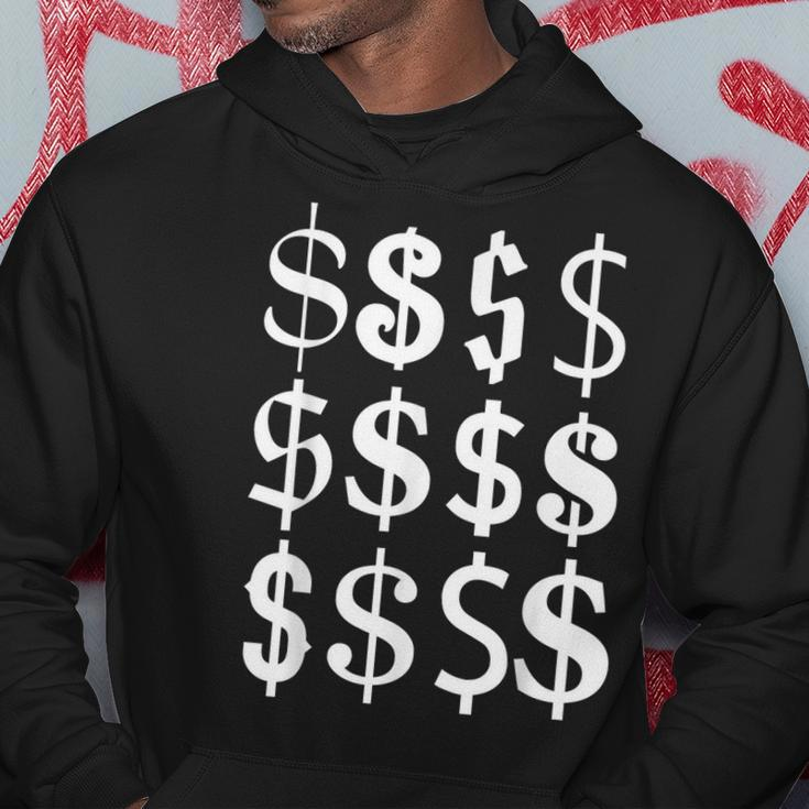 Dollar Bill Dollar Sign $ Urban Style Cool Money Hoodie Unique Gifts