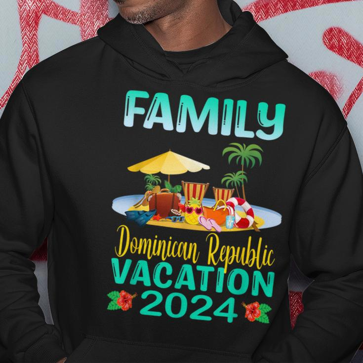 Dominican Republic Vacation 2024 Retro Matching Family Group Hoodie Unique Gifts
