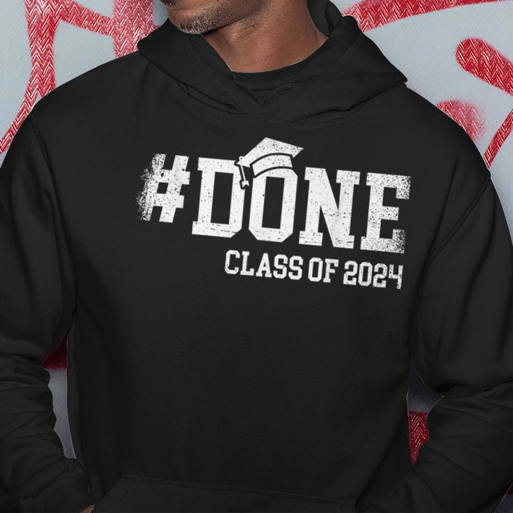 Done Class Of 2024 Senior 2024 Graduation 24 Hoodie Unique Gifts