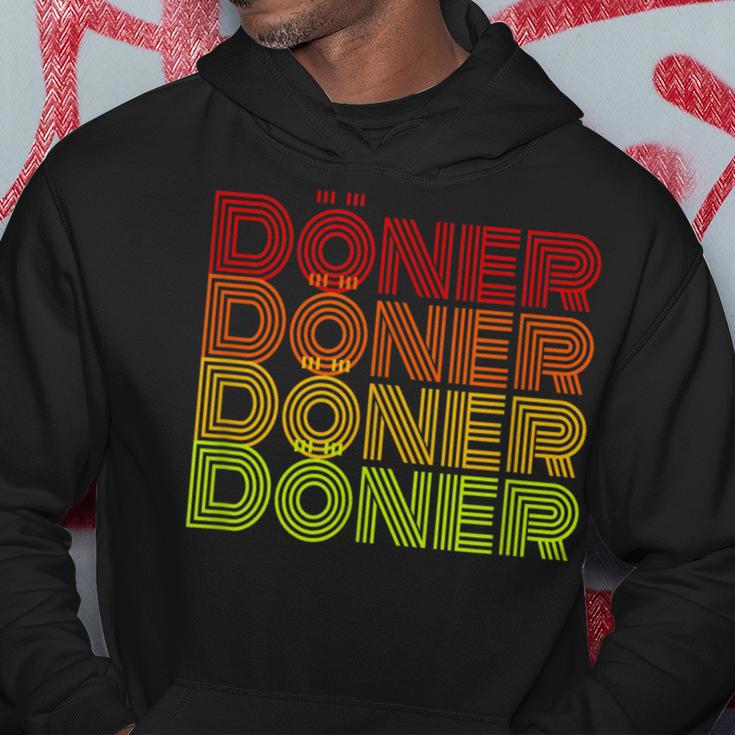 Doner Kebab Retro Hoodie Lustige Geschenke