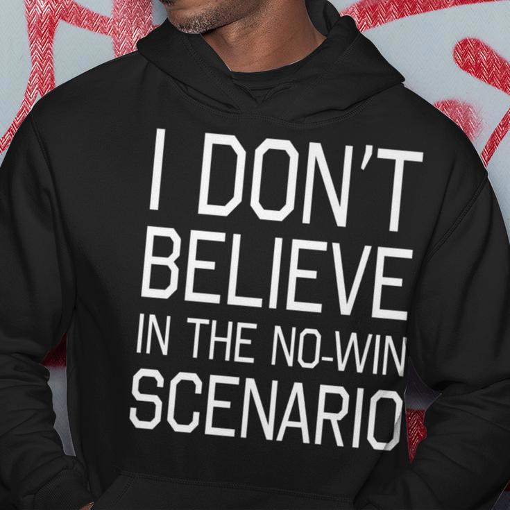 I Don't Believe In The No-Win Scenario Sci-Fi Hoodie Unique Gifts